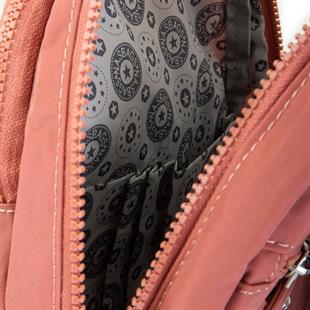 Nas Bag Kadın Sırt Çantası Gül Kurusut 28cm22