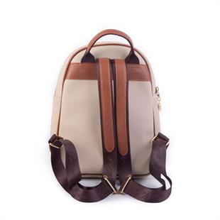 Nas Bag Kadın Sırt Çantası Kum Kahve Taba Lacste