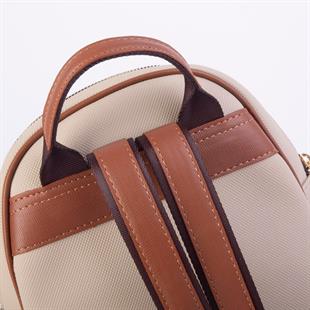 Nas Bag Kadın Sırt Çantası Kum Kahve Taba Lacste