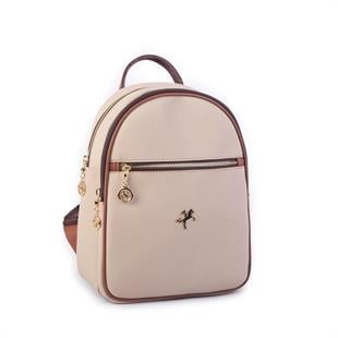 Nas Bag Kadın Sırt Çantası Kum Kahve Taba Lacste