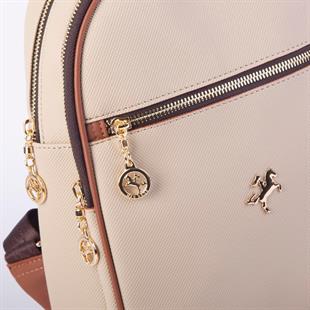 Nas Bag Kadın Sırt Çantası Kum Kahve Taba Lacste