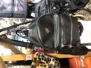 Nas Bag Kadın Sırt Çantası Siyah Yıkamalı