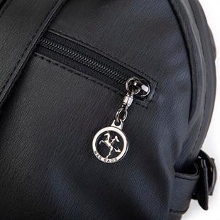 Nas Bag Kadın Sırt Çantası Siyah Yıkamalı