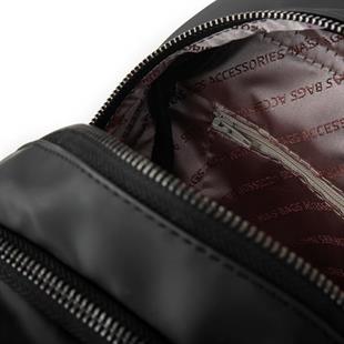 Nas Bag Nas Bag Kadın Sırt Çantası Siyah Saten39