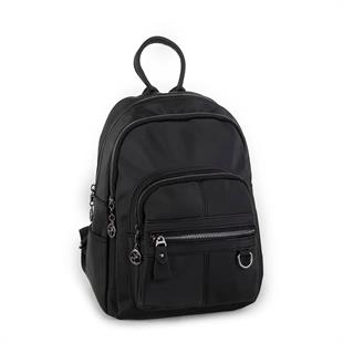 Nas Bag Nas Bag Kadın Sırt Çantası Siyah Saten39