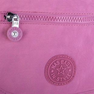 Nas Bag Unisex Büyük Boy Zararlı Kimyasal İçermeyen Waterproof Sırt Çantası Gül Kurusu