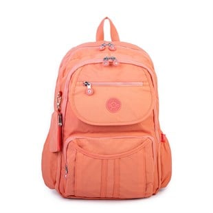 Nas Bag Unisex Büyük Boy Zararlı Kimyasal İçermeyen Waterproof Sırt Çantası somun renk