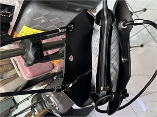 Nas Bags çanta 1340 sade düz içi. Gözlü kadın omuz çantası  28cm24