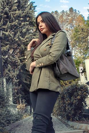 omuz çantası taşlı nas marka ebat 25cm30cm siyah