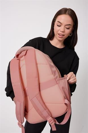 Pembe  Büyük boy okul çantası forever young okul çantası unisex modem 