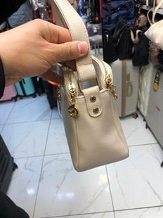 Postacı çok gözlü yumuşak deri nas bags ebat 27cm20 