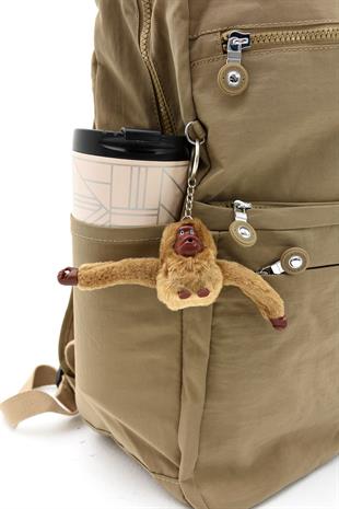 Sanmorris Unisex Suya Dayanıklı Krinkıl Kumaş Çok Gözlü Büyük Boy  Kısa seyahat için 