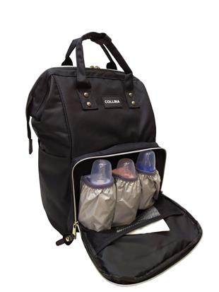 Siyah Anne Bebek Mavi Bebek  sırt çantası ebat 43cm33