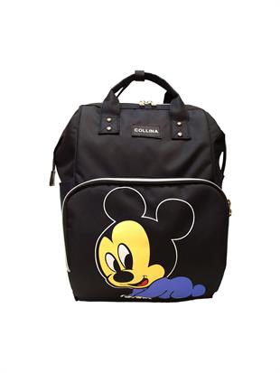 Siyah Anne Bebek Mavi Bebek  sırt çantası ebat 43cm33