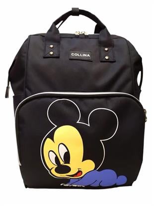 Siyah Anne Bebek Mavi Bebek  sırt çantası ebat 43cm33