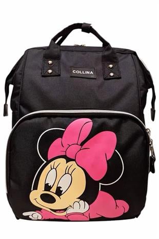 Siyah Anne Bebek miki sırt çantası ebat 43cm33