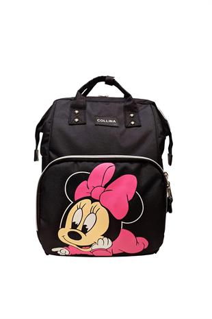 Siyah Anne Bebek miki sırt çantası ebat 43cm33