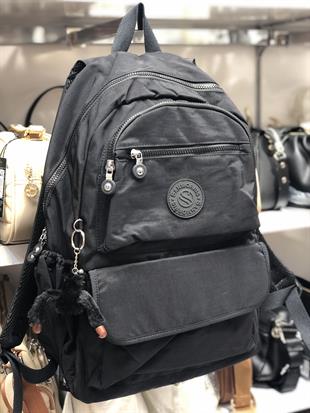 Siyah Büyük boy okul ve günlük sırt çantası ebat45cm35
