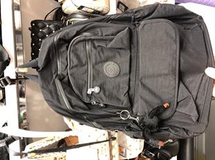 Siyah Büyük boy okul ve günlük sırt çantası ebat45cm35