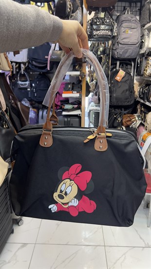 Siyah büyük çanta miki 55cm35cm