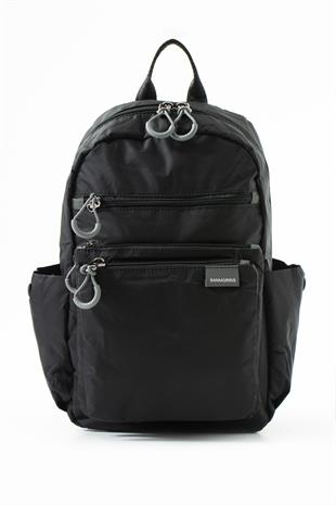 siyah Çok hafif kadın orta boy sırt çantası Sanmorris ebat 36cm26