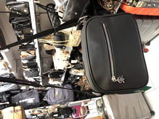 siyah İm Polo çapraz askılı çanta 