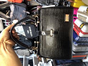 Anne kaynana çantası düğünlük ve günlük Siyah Kadın el ve omuz Çantası ebat 28cm18