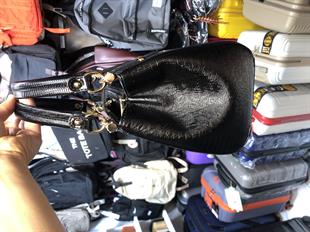 Anne kaynana çantası düğünlük ve günlük Siyah Kadın el ve omuz Çantası ebat 28cm18