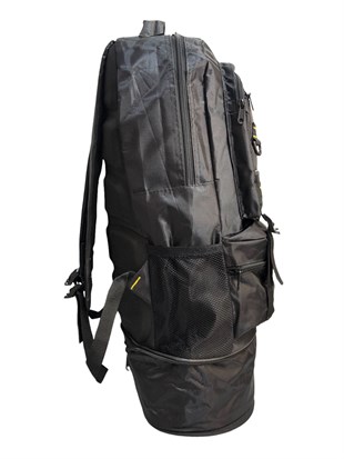 Siyah Körüklü Dağcı Kamp Çantası Ebat 65CM 35CM  20CM 