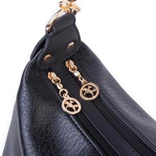 Siyah Nas Bag Kadın Şık Örgülü El yapımı Askılı Omuz ve Çapraz Çanta  Victoria