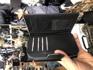 siyah nas bags cüzdan cüzdan para cüzdanı  ebat 16cm10