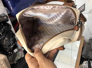 Siyah taba Nas bags kadın kol ve çapraz askılı. Çok gözlü çanta 1402 