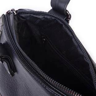 Siyah Nas bags yaşlı çanta uzun askılı ebat 30cm22
