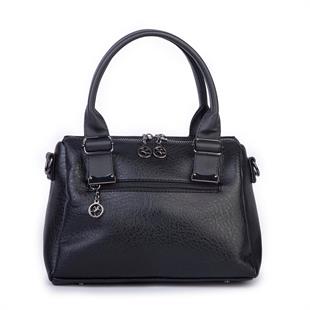 Siyah Nas bags yaşlı çanta uzun askılı ebat 30cm22