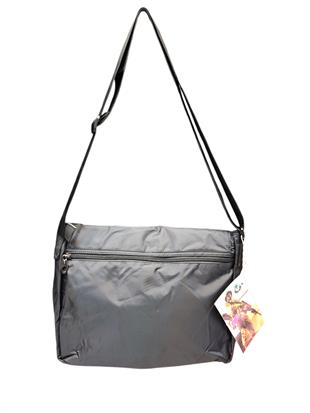 Siyah Volunteer postacı çanta ebat 24cm30