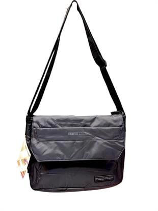 Siyah Volunteer postacı çanta ebat 24cm30