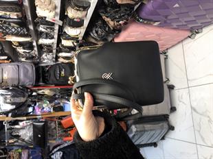 Siyah klipsli çanta postacı model ebat 20cm15