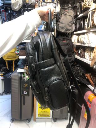 SUNİ DERİ Nas Bag Kadın Sırt Çantası Siyah 