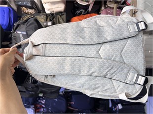 Ultra Hafif Çok Cepli Su Geçirmez Sırt Çantası Unisex Desenli Krem (Model: 571-2E)