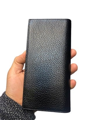 Uzun kartlı Hakiki deri Cüzdan 