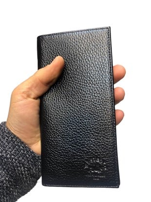 Uzun kartlı Hakiki deri Cüzdan 