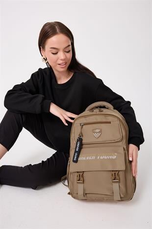 Vizon  Büyük boy okul çantası forever young okul çantası unisex modem 