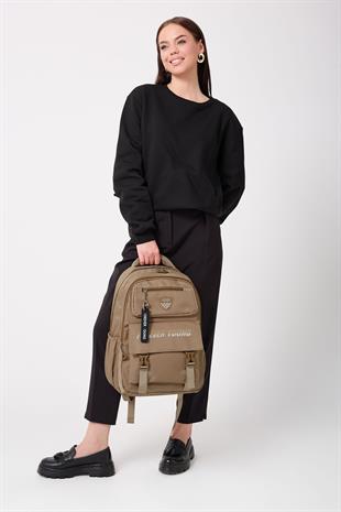 Vizon  Büyük boy okul çantası forever young okul çantası unisex modem 