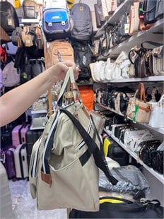 vizon büyük çanta  anne bebek veya seyahat için Çantası  en 55cm boy 35cm derinlik 24