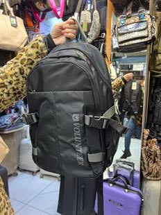 Volunteer erkek sırt çantası orta boy ebat 38cm30 siyah