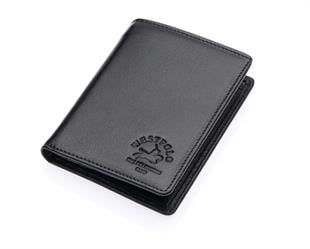 Westpolo Alde Hakiki Deri Bol Kredi Kart Bölmeli Erkek Cüzdan - Siyah