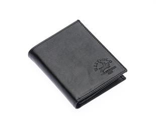 Westpolo Campe Fermuarlı Bozuk Para ve Bol Kartlık Bölmeli Erkek Cüzdanı - Siyah