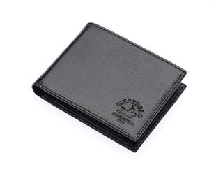 Westpolo Vidar Hakiki Deri Bozuk Para Bölmeli Erkek Cüzdan - Siyah