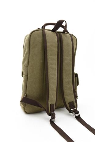 yeşil Kenyon Cox kanvas a kalite Erkek Sırt Çantası Kanvas Kumaş Ebat 42Cm32Cm