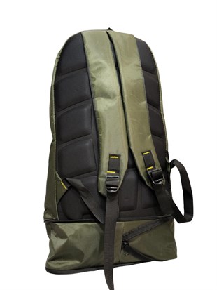 Yeşil Körüklü Dağcı Kamp Çantası Ebat 65CM 35CM  20CM 